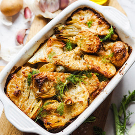 Kartoffel-Artischocken al Forno